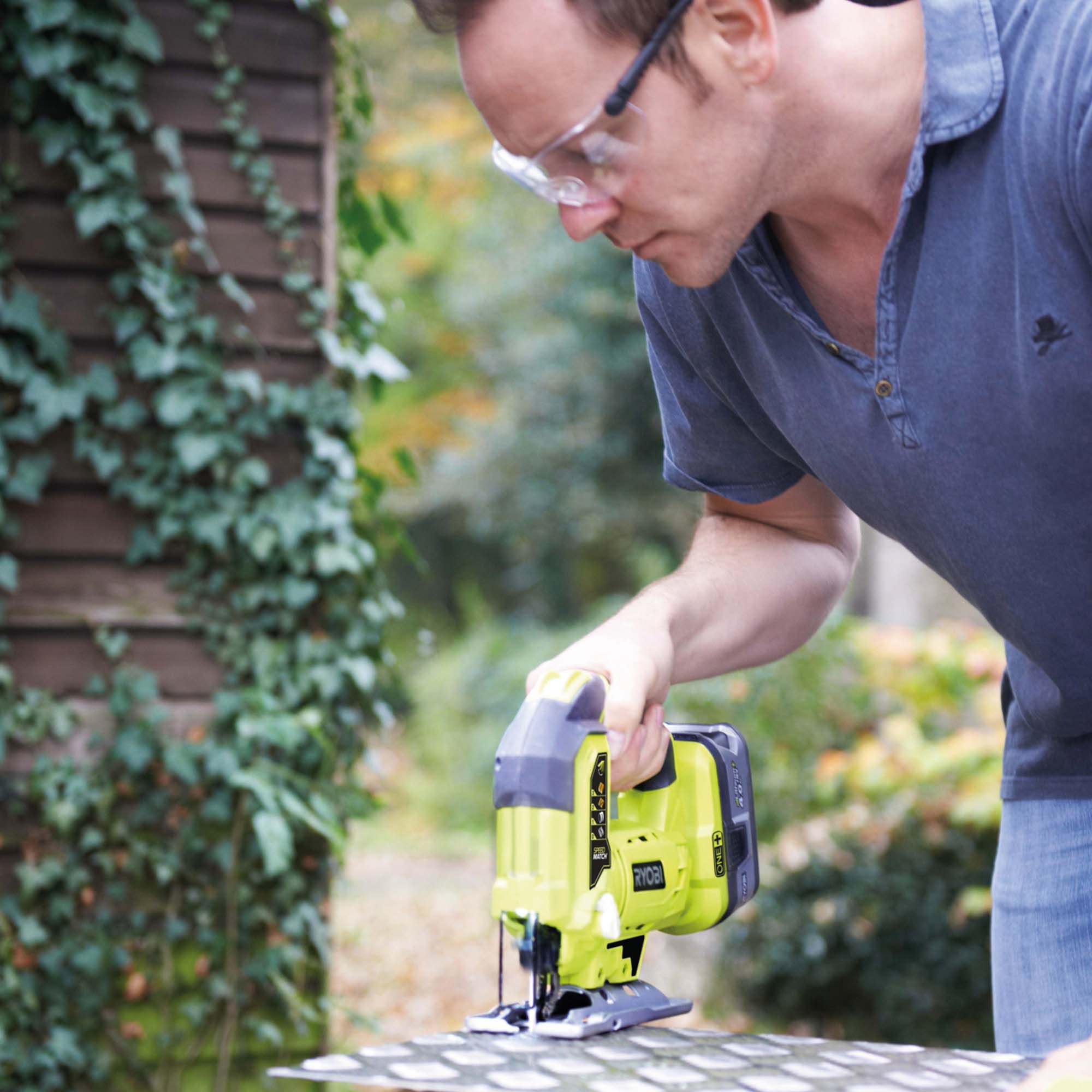 Ryobi 18V One+ Brushed Cordless Jigsaw (Bare Tool) - R18JS-0
