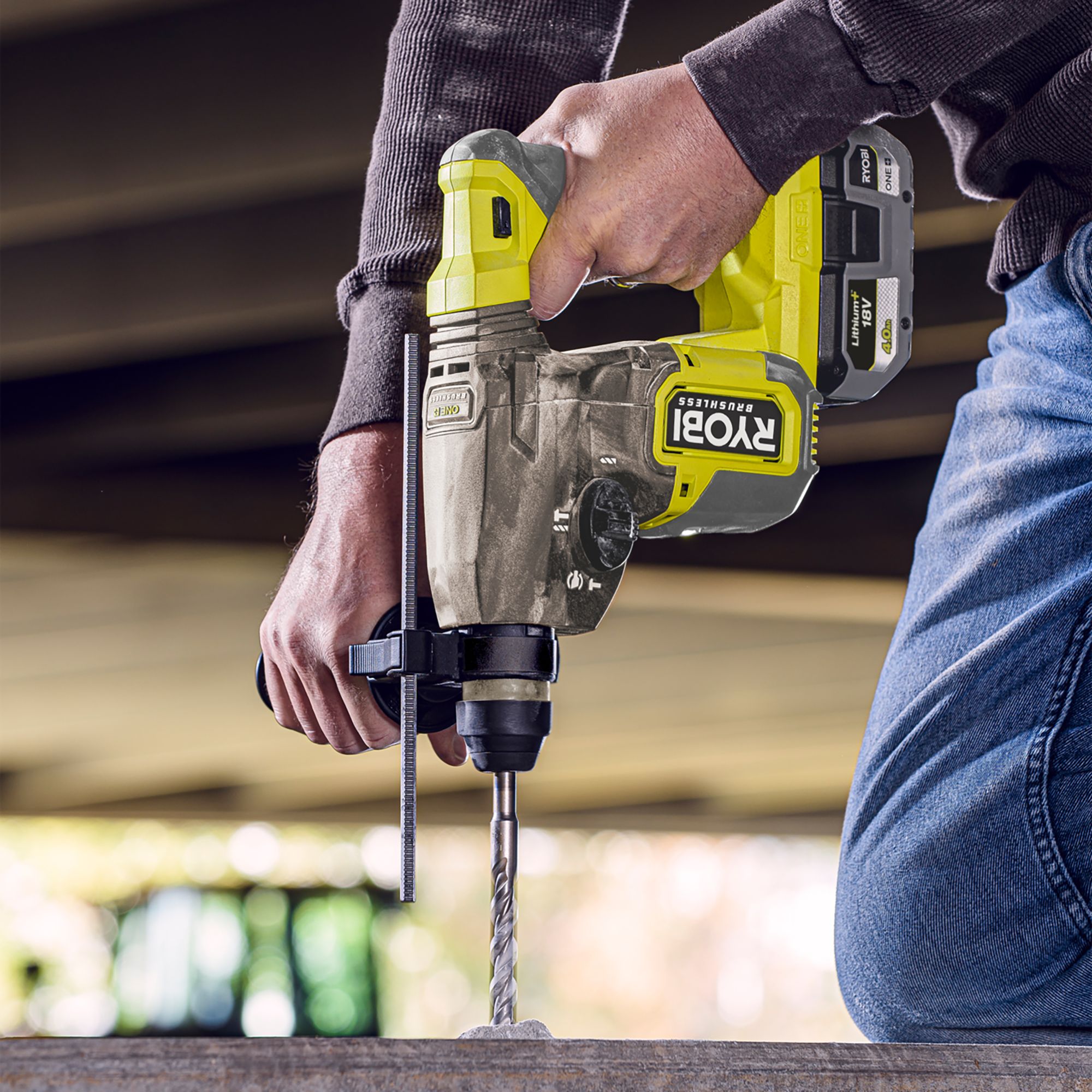 Drill Bit Ryobi 18v Brushless Hammer Drill Drill Bit Ryobi One+