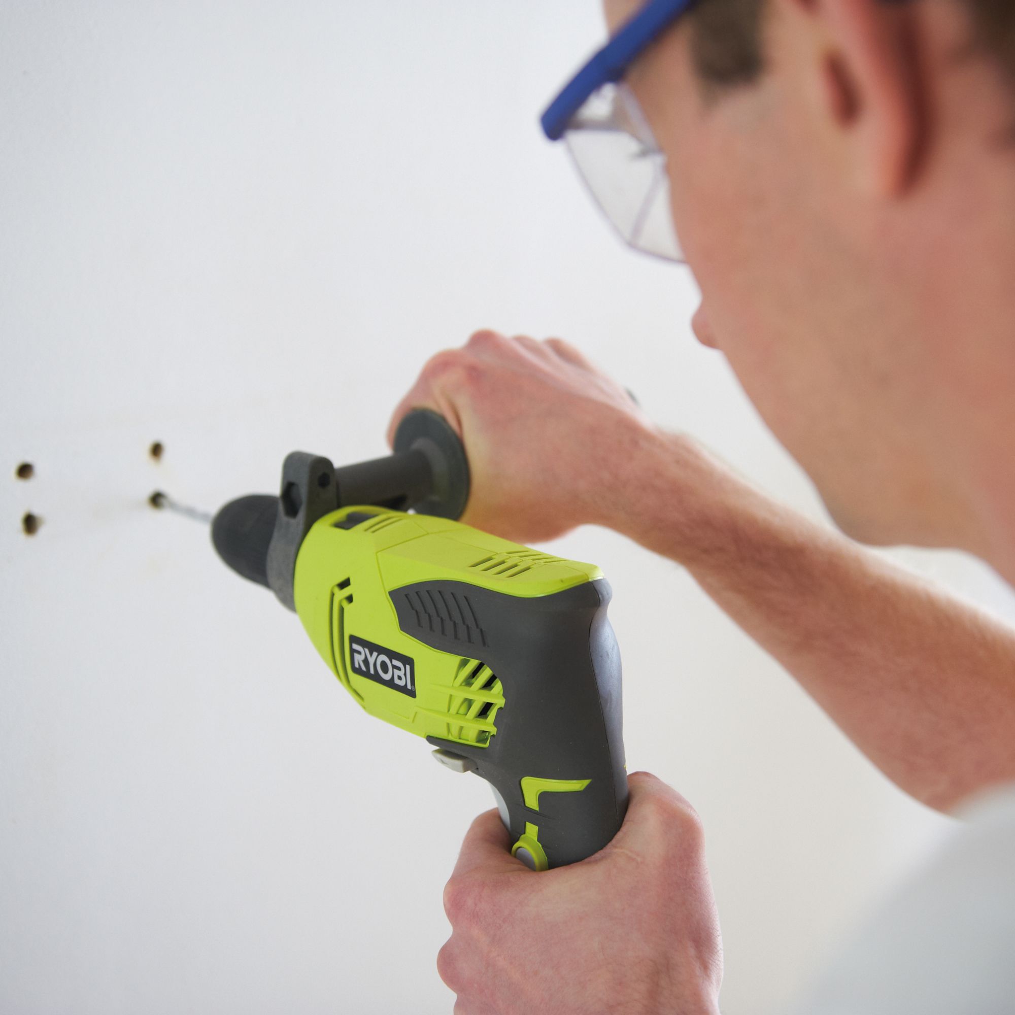 Ryobi hammer drill clearance corded