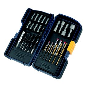 RYOBI 30PC MIXED DRILL & DRIVE SET