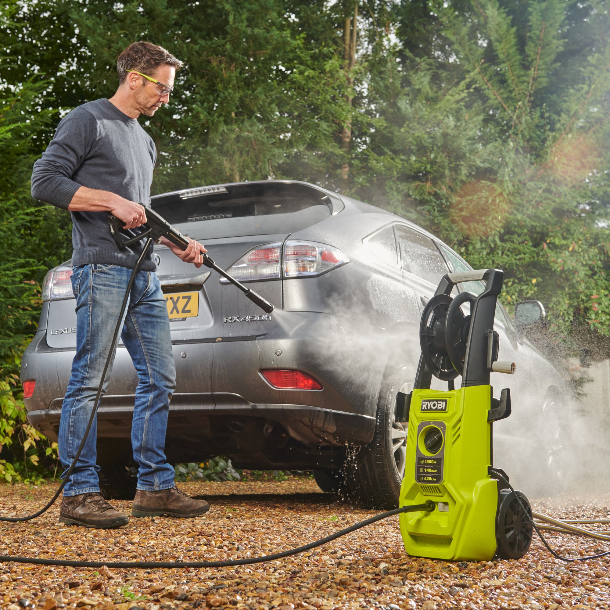 Ryobi Corded Pressure washer 1.8kW RY140PWA