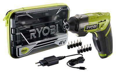 Ryobi Ergo 4V Cordless Screwdriver