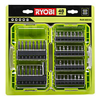 Ryobi Mixed Screwdriver bits, 48 pieces