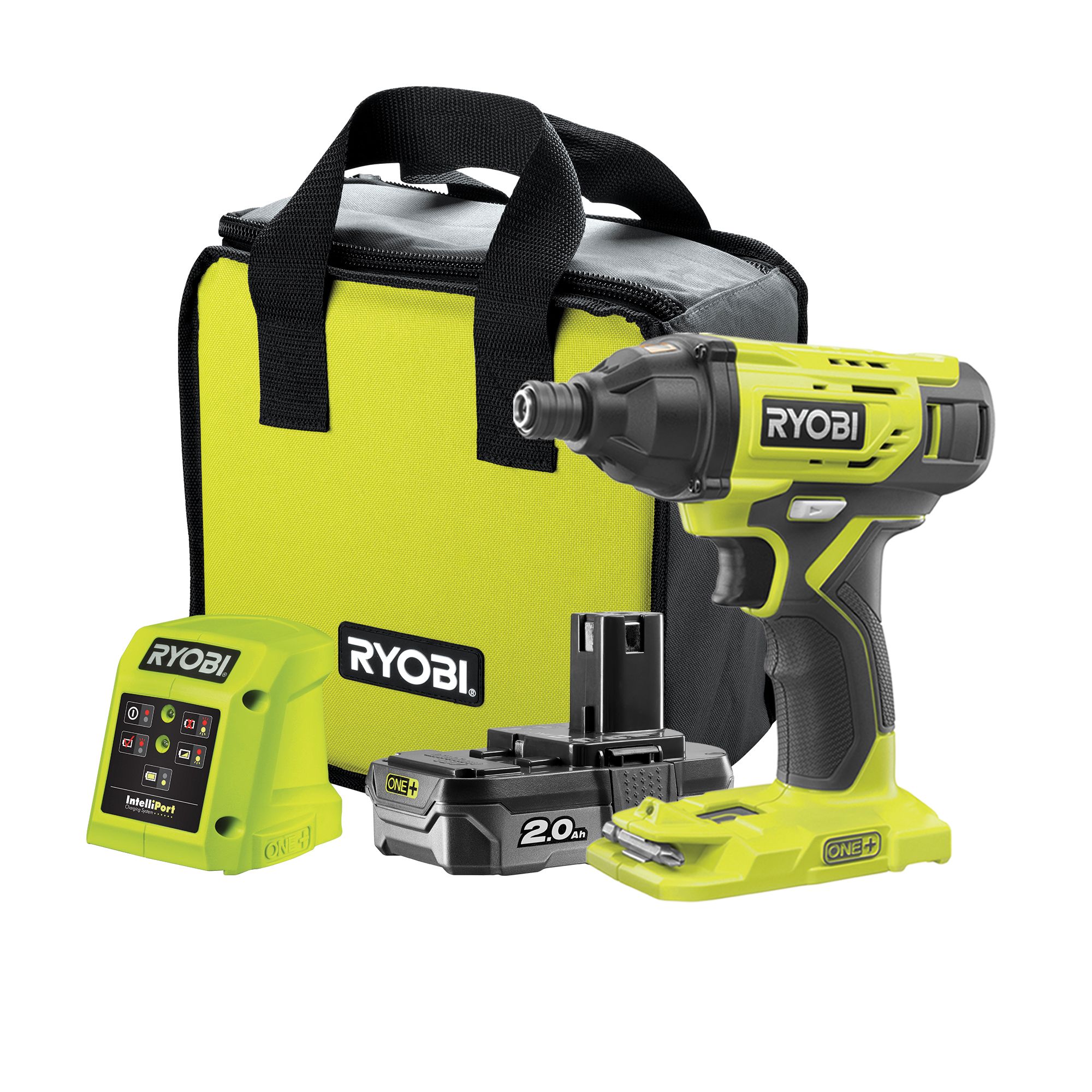 Ryobi ONE+ 18V 1 x 2 Li-ion Brushed Cordless Impact wrench R18IW3