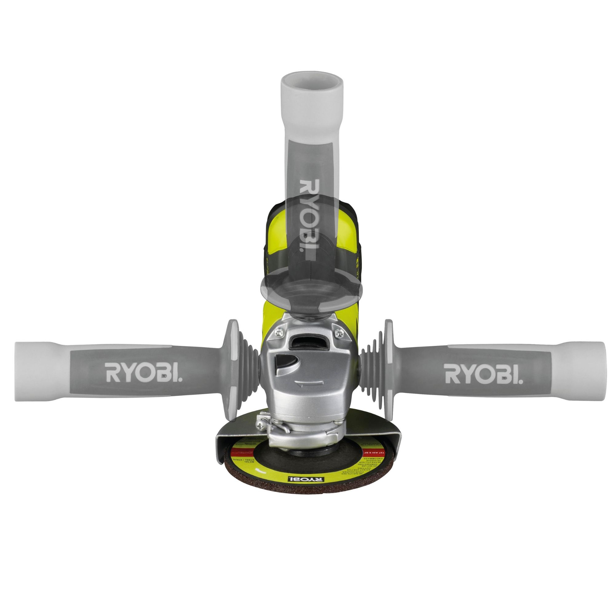 Ryobi ONE+ 18V 1 x 3Ah 115mm Cordless Angle grinder R18AG-130S