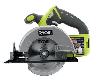 Ryobi One 18V Cordless Circular saw LCS180 DIY at B Q