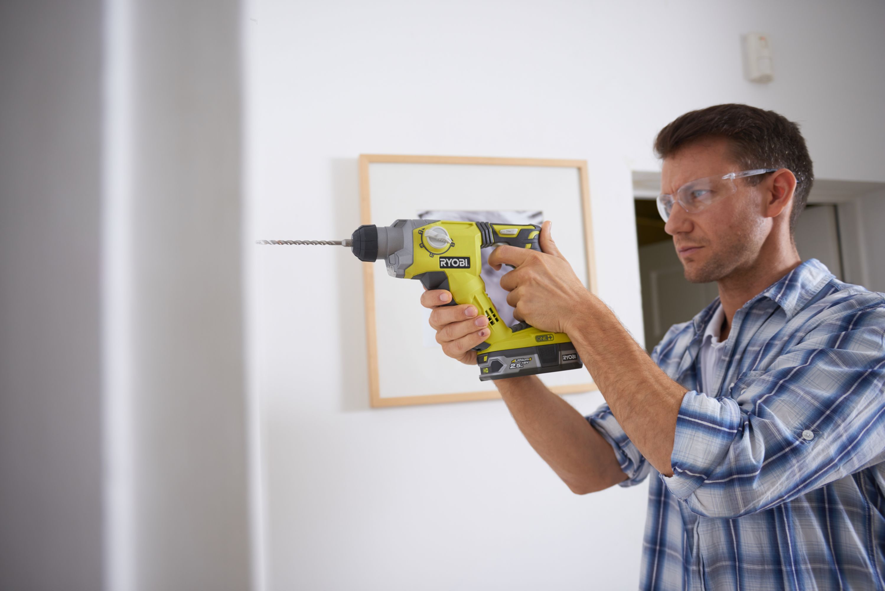 Ryobi one+ 18v sds cordless rotary hammer drill sale