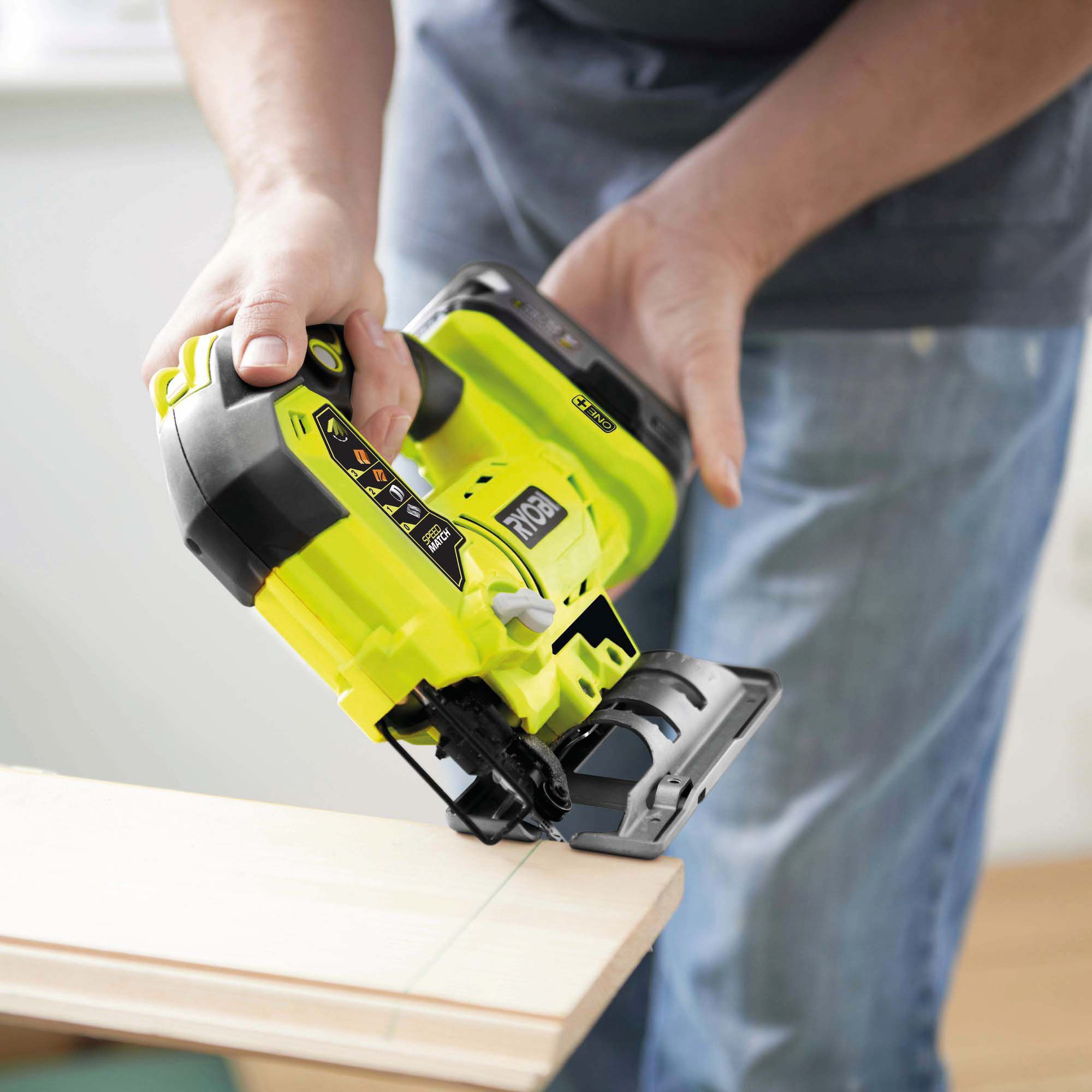 Ryobi ONE+ 18V Cordless Jigsaw (Bare Tool) - R18JS0 - Bare
