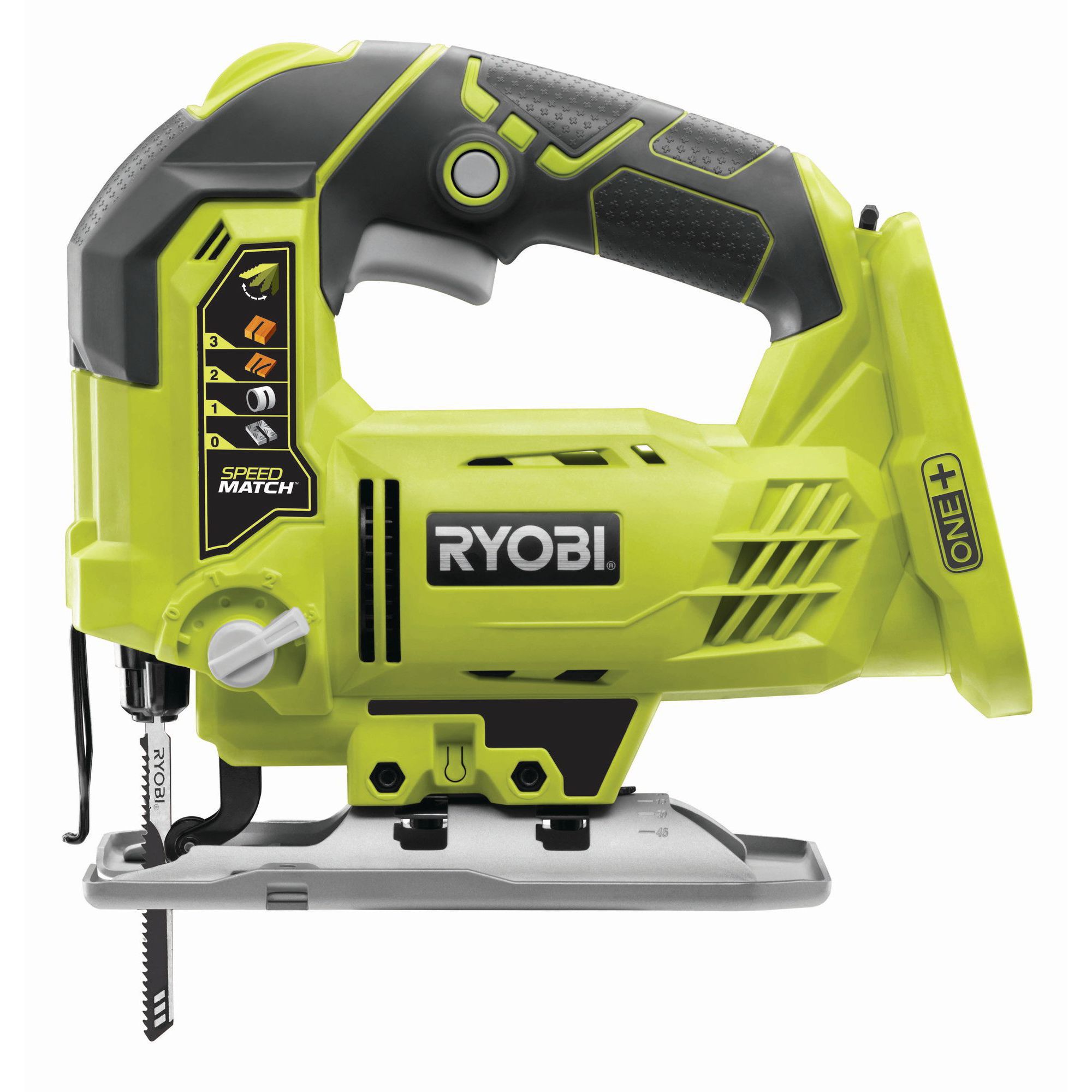 Ryobi ONE 18V Cordless Jigsaw R18JS0 Bare DIY at B Q