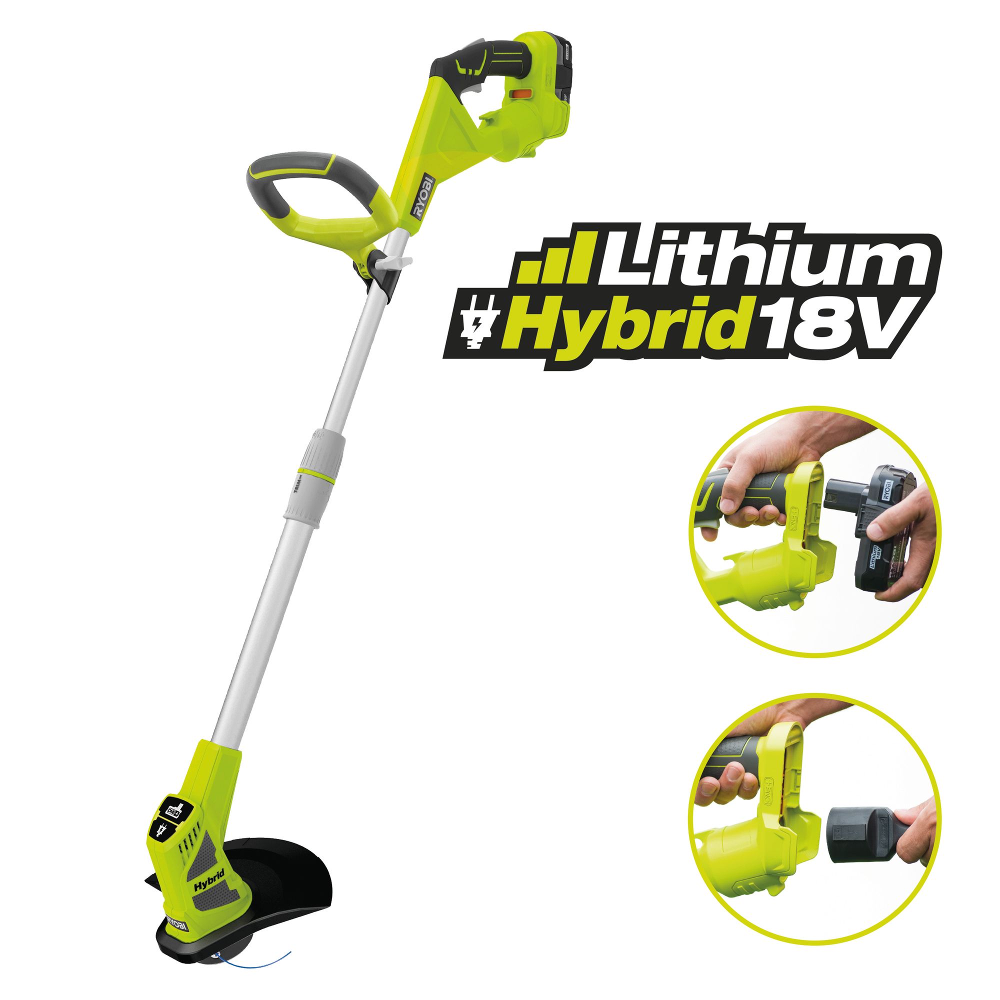 sovereign 18v cordless grass trimmer