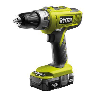 Ryobi One+ 18V Li-ion Cordless Combi drill (1 x 1.3Ah) - LLCDI18021