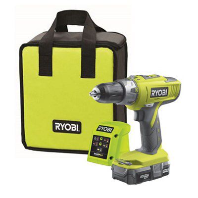 Ryobi One+ 18V Li-ion Cordless Combi drill (1 x 1.3Ah) - LLCDI18021