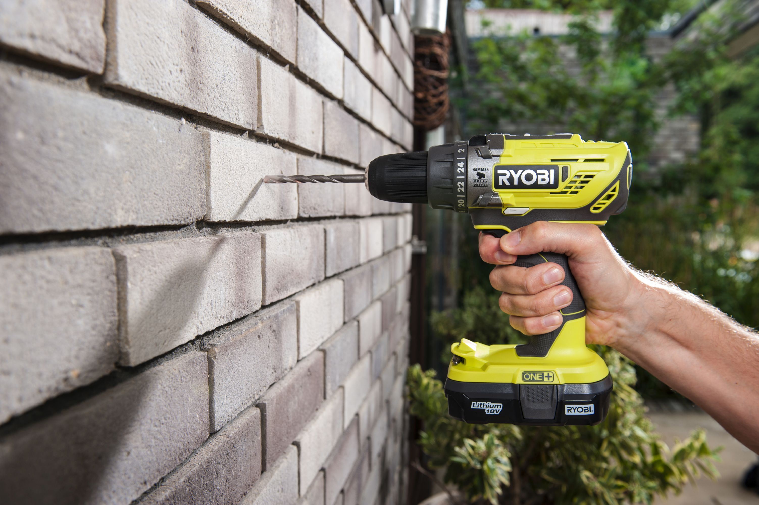 Ryobi ONE 18V Li ion Cordless Percussion drill 1 x 1.5Ah R18PD3 115GK