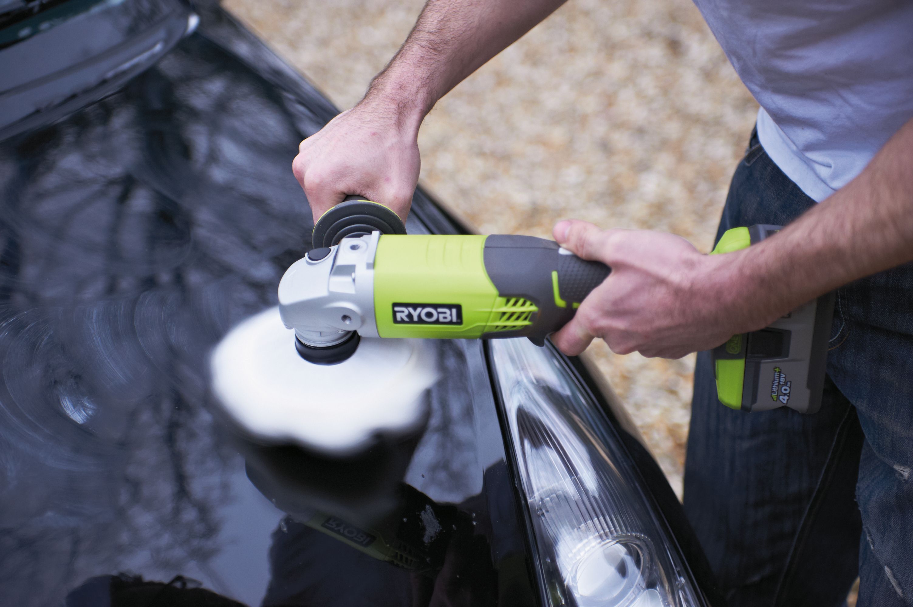 Ryobi ONE 18V One 115mm Brushed Cordless Angle grinder R18AG 0