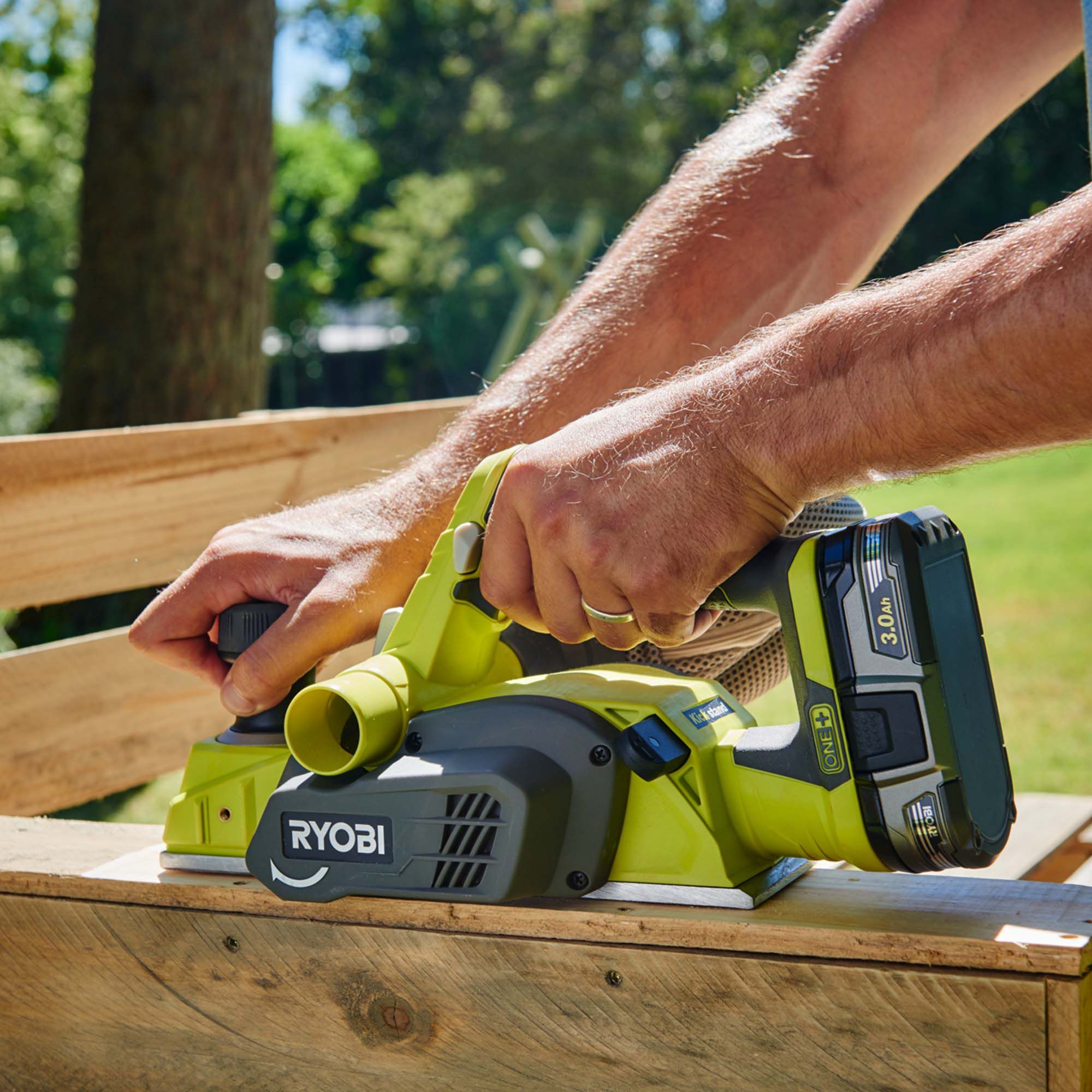 Ryobi ONE 18V One 82mm Brushed Cordless Planer Bare Tool R18PL 0