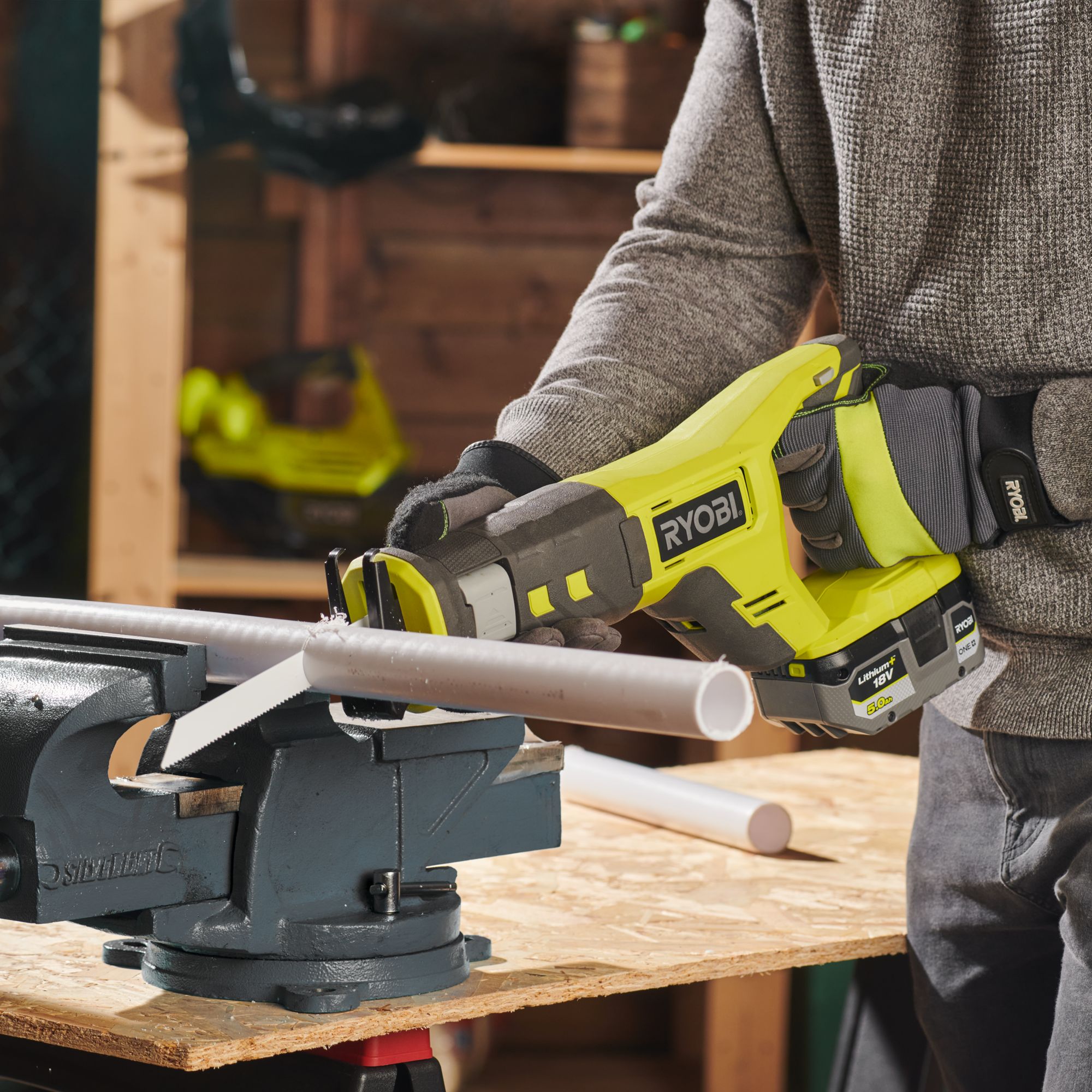 Ryobi 18v cordless reciprocating saw sale