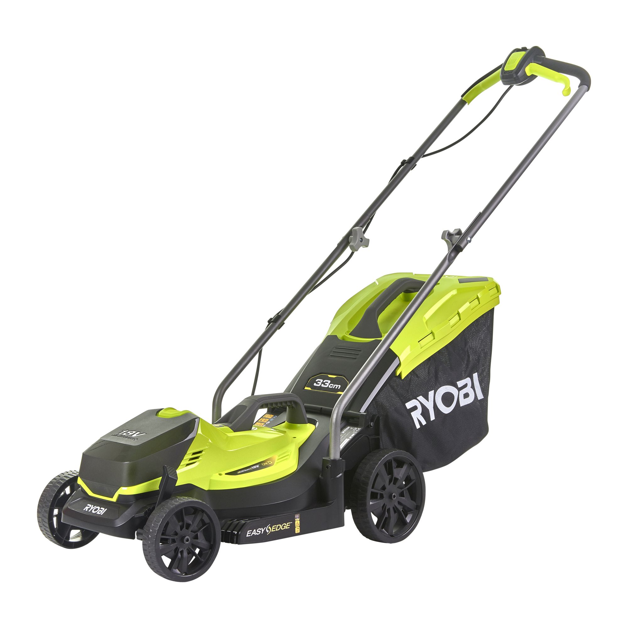 Ryobi ONE RLM18X33B50B Cordless 18V Rotary Lawnmower