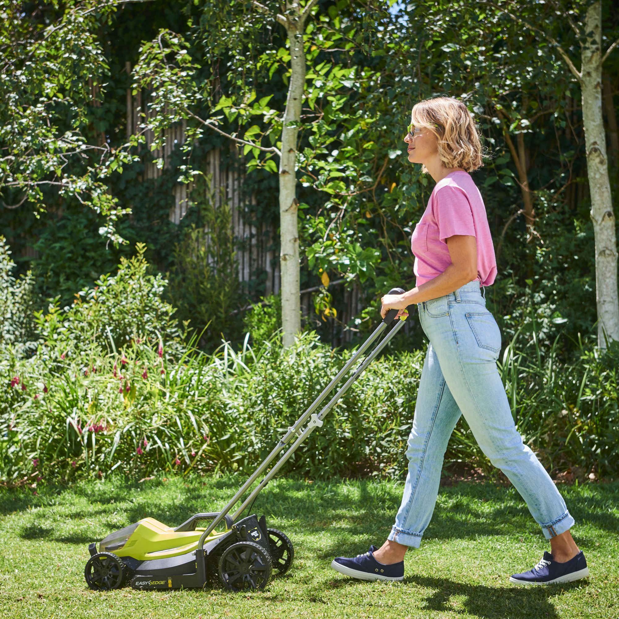 Ryobi one plus mower sale