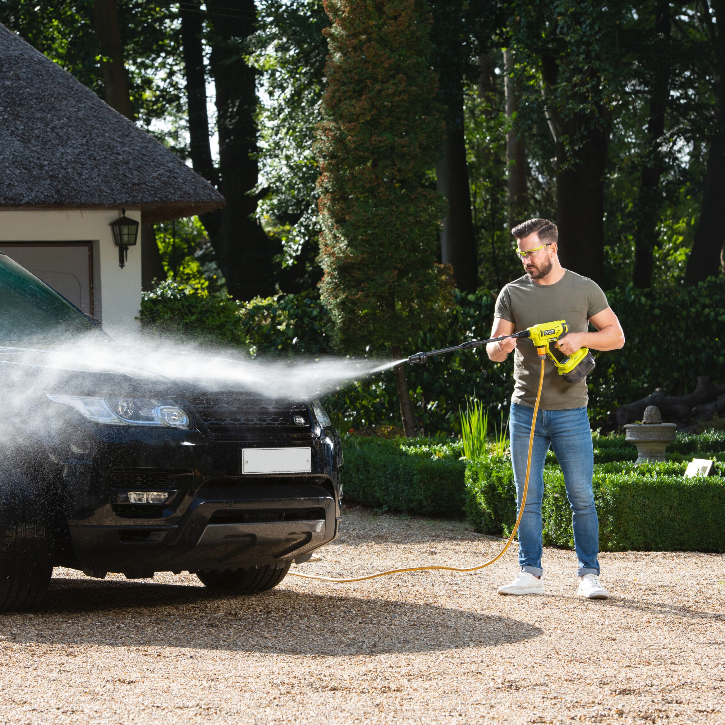 Shop Ryobi RY18PW22A-0 Cordless 18V Pressure washer