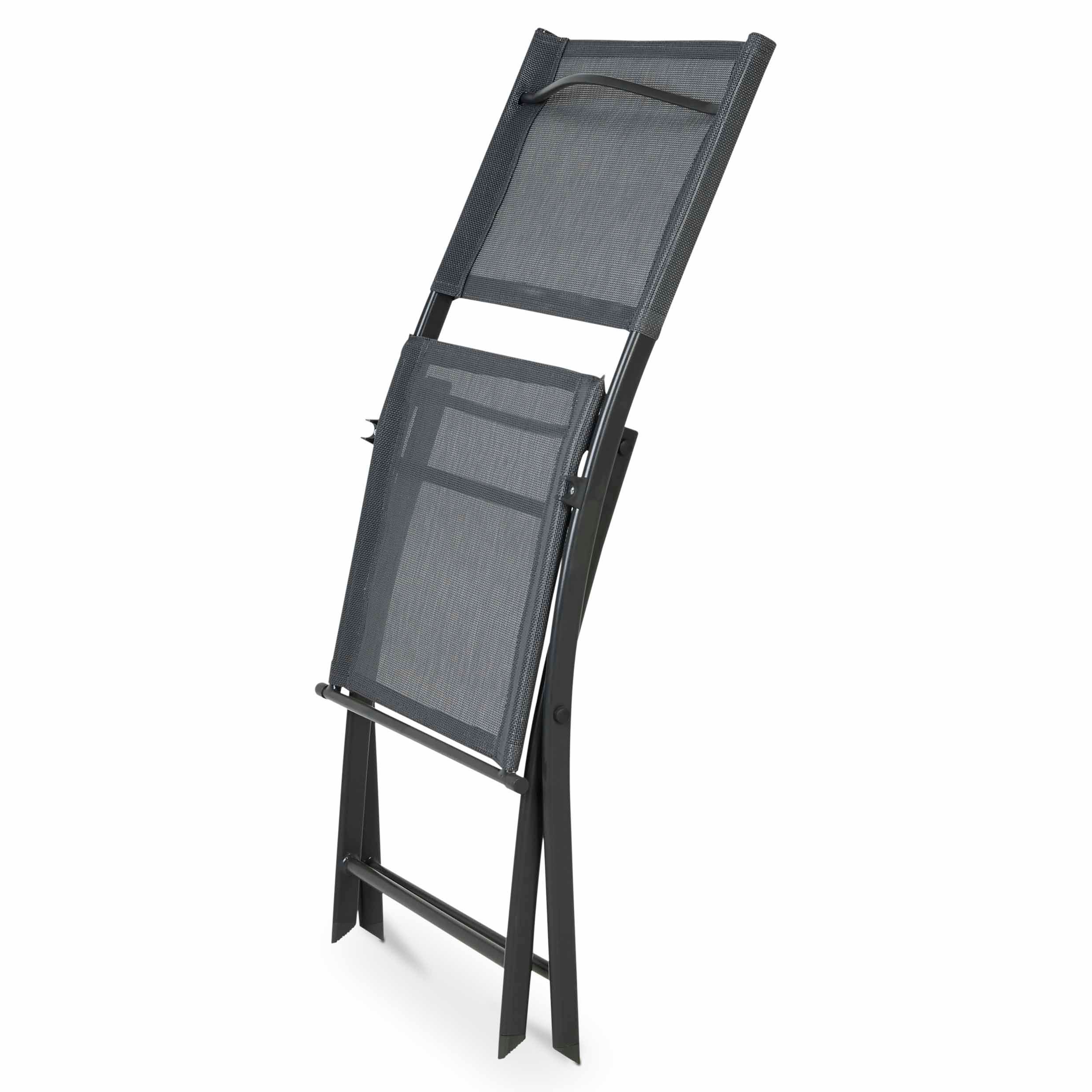 Saba Metal 4 seater Table & chair set | DIY at B&Q