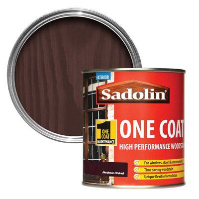 Sadolin Jacobean walnut Semi-gloss Wood stain, 500ml