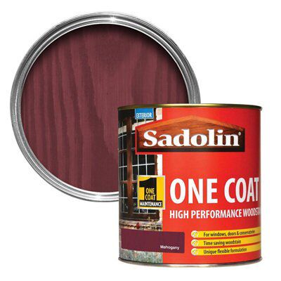 Sadolin Mahogany Semi-gloss Wood stain, 1L