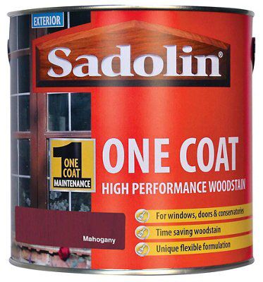 Sadolin Mahogany Semi-gloss Wood stain, 2.5L