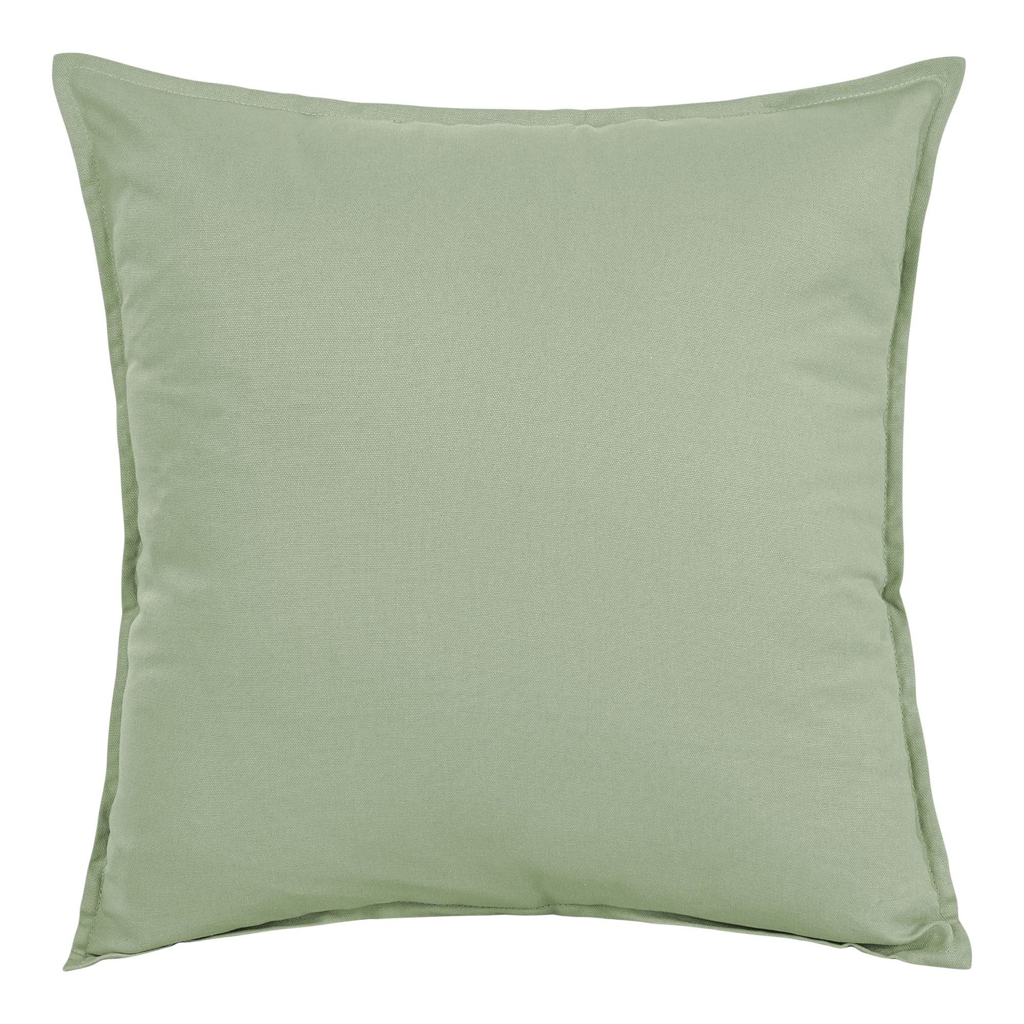 Sage Green Indoor Cushion (L)45cm (W)45cm