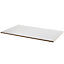 Salerna White Gloss Linear Ceramic Wall Tile, Pack of 17, (L)25mm (W)40mm