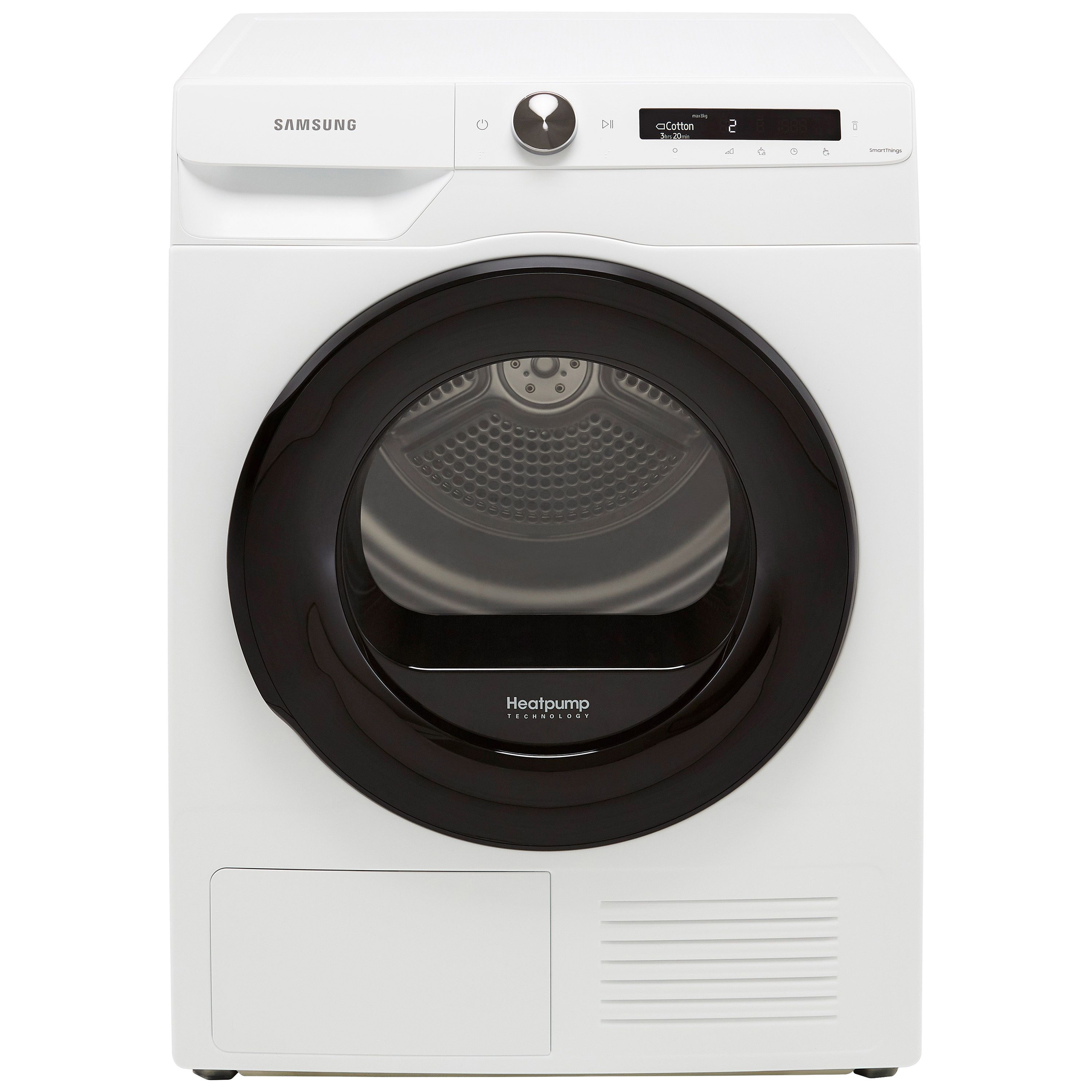 Samsung DV80T5220AW_WH 8kg Freestanding Heat pump Tumble dryer - White