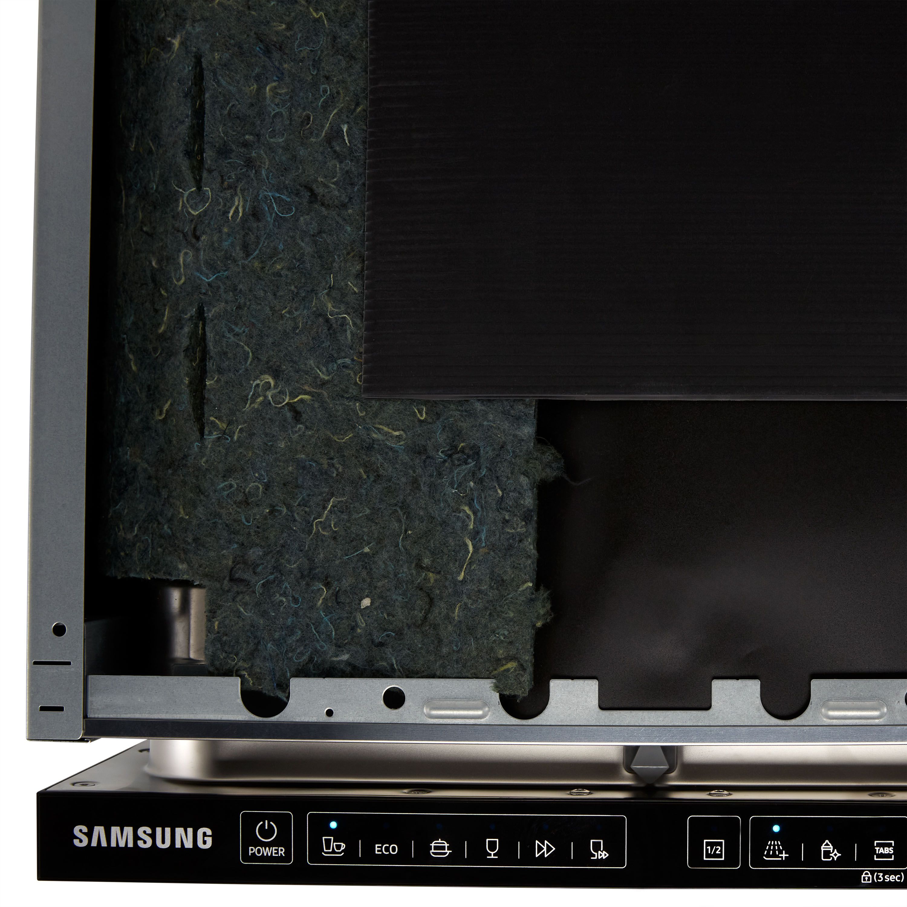 Samsung DW50R4040BB Integrated Slimline Dishwasher - Black