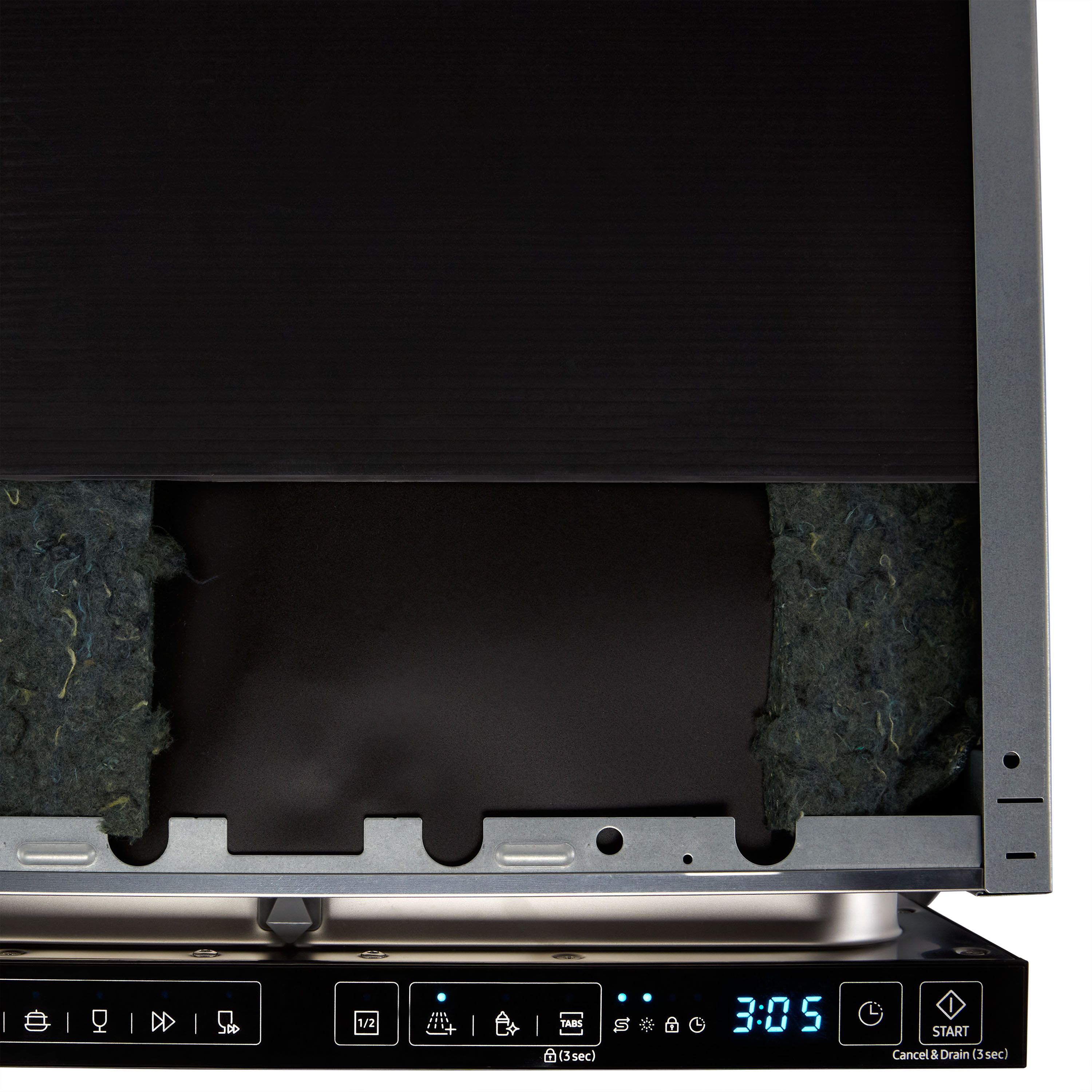 Samsung DW50R4040BB Integrated Slimline Dishwasher - Black