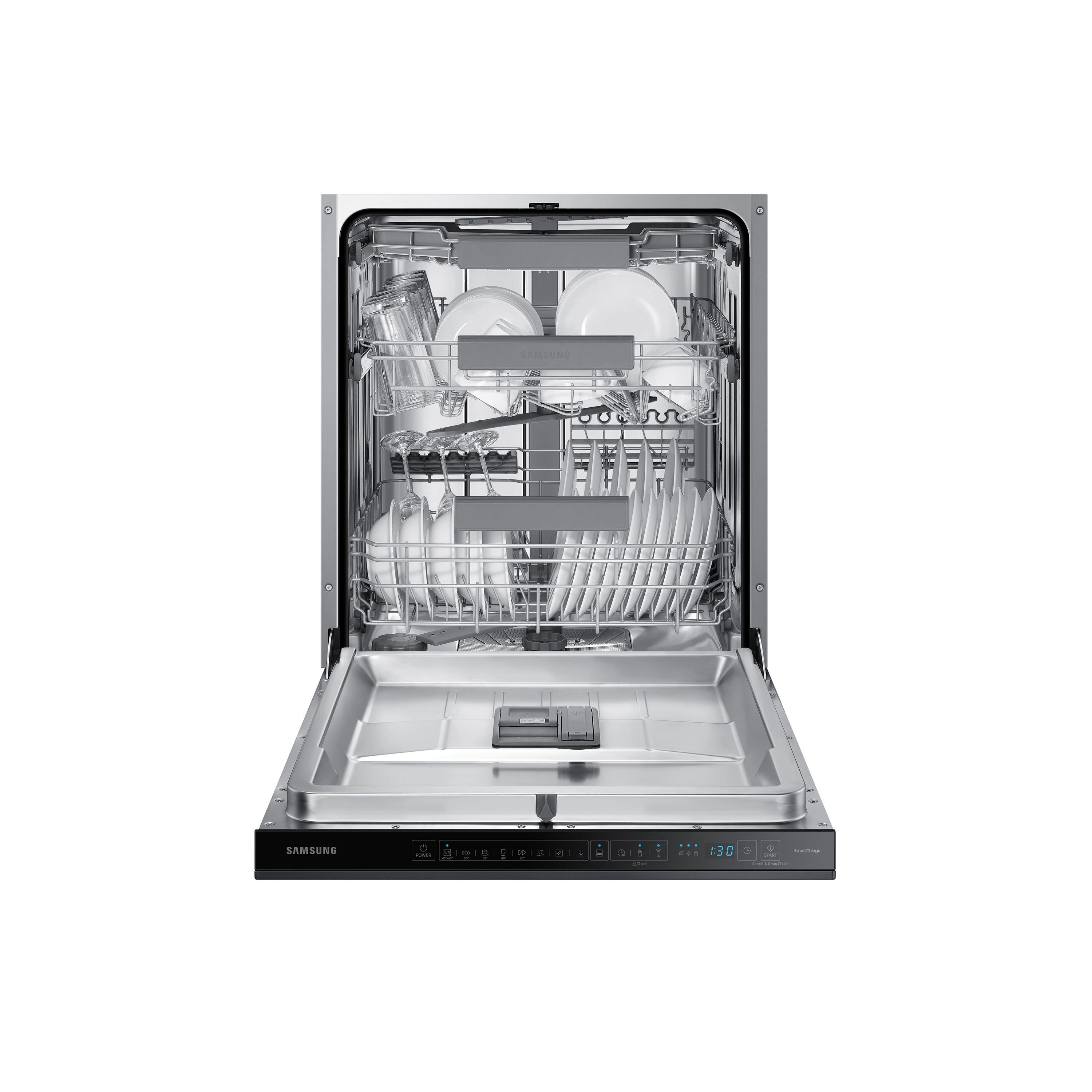 Samsung DW60A8050UB_BK Integrated Full size Dishwasher - Black