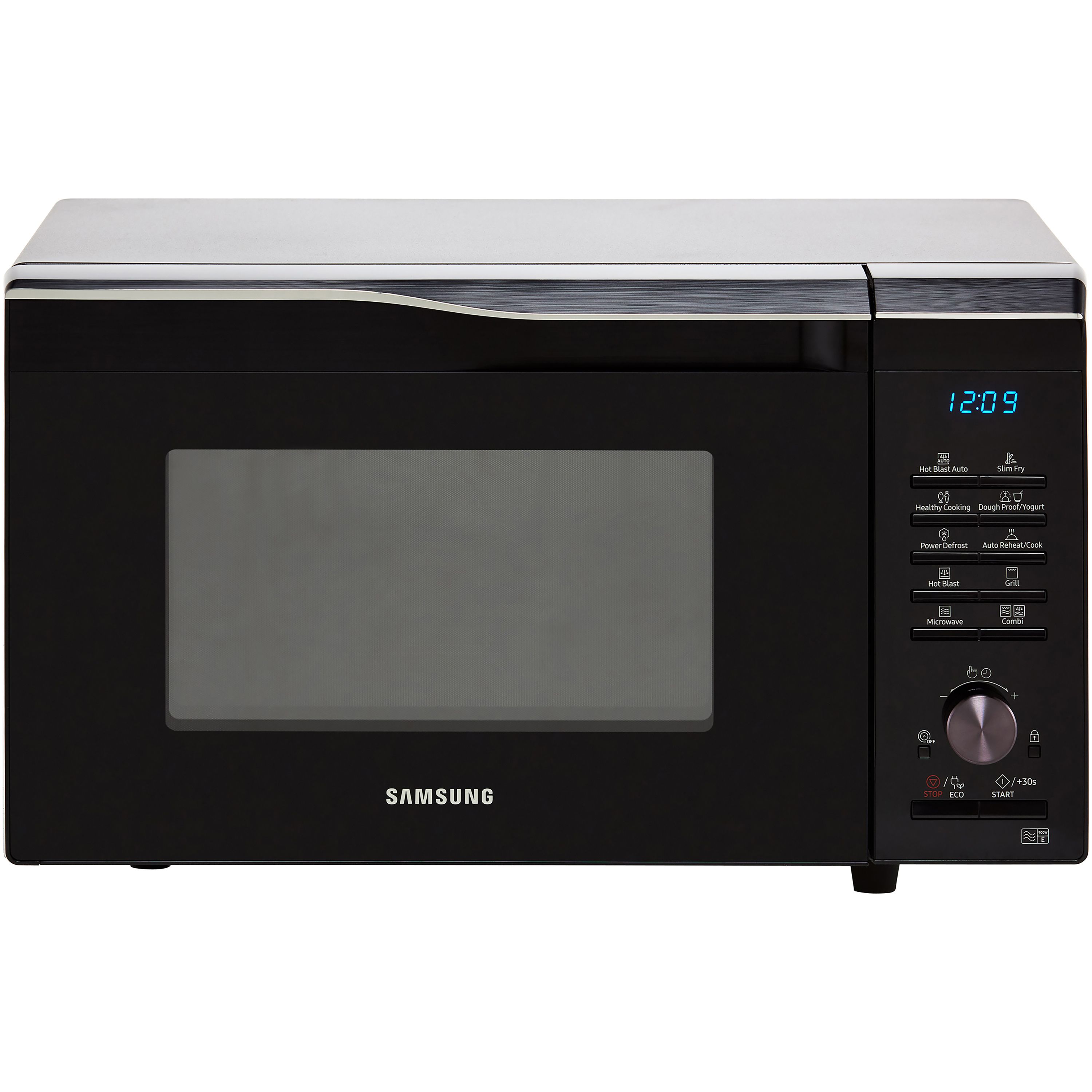 samsung 900w 28l combination microwave mc28h5013ak black