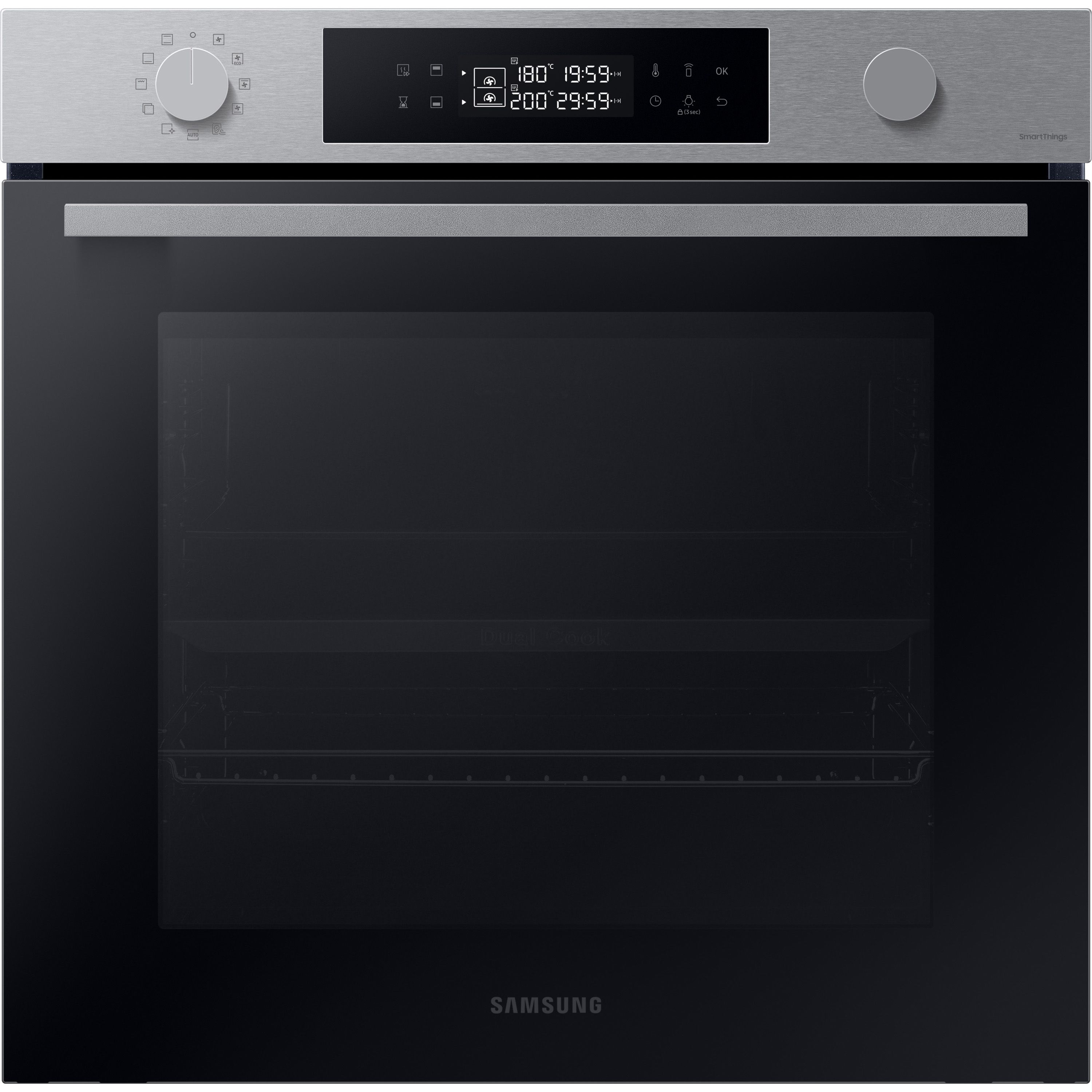 Samsung NV7B44205AS Built-in Single electric multifunction Oven - Stainless steel effect