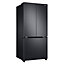 Samsung RF50A5002B1_BSS American style Freestanding Fridge freezer - Black stainless steel effect