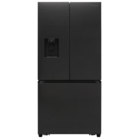 Samsung RF50A5202B1_BSS 70:30 American style Freestanding Fridge freezer - Black stainless steel effect