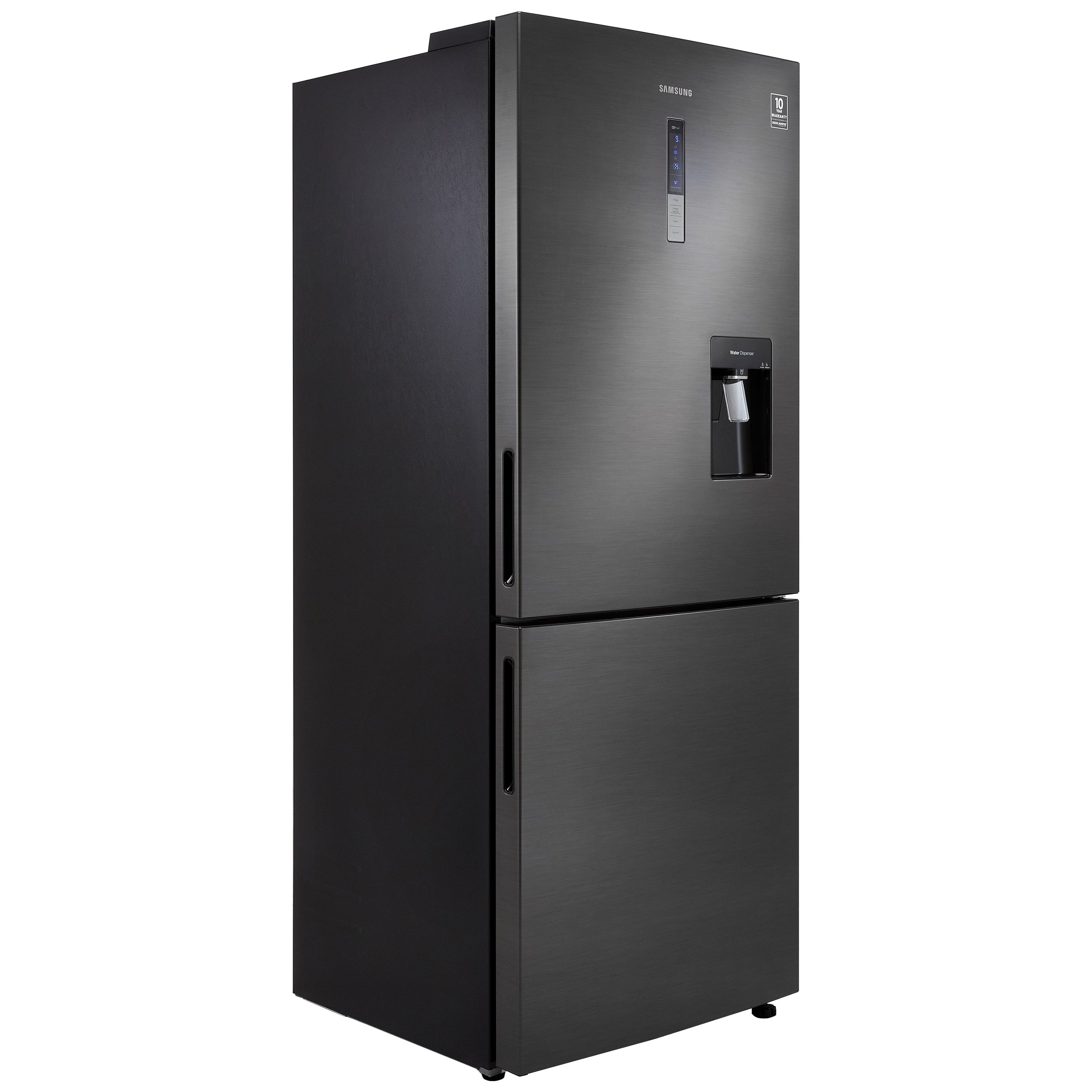 Samsung RL4363SBAB1_BSS Freestanding Frost free Fridge freezer - Black stainless steel effect