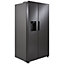 Samsung RS67A8810B1 Freestanding Frost free Fridge freezer - Black