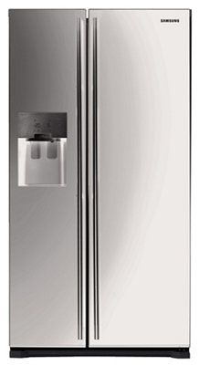 Samsung RS7567BHCS 50:50 Freestanding Fridge freezer - Silver