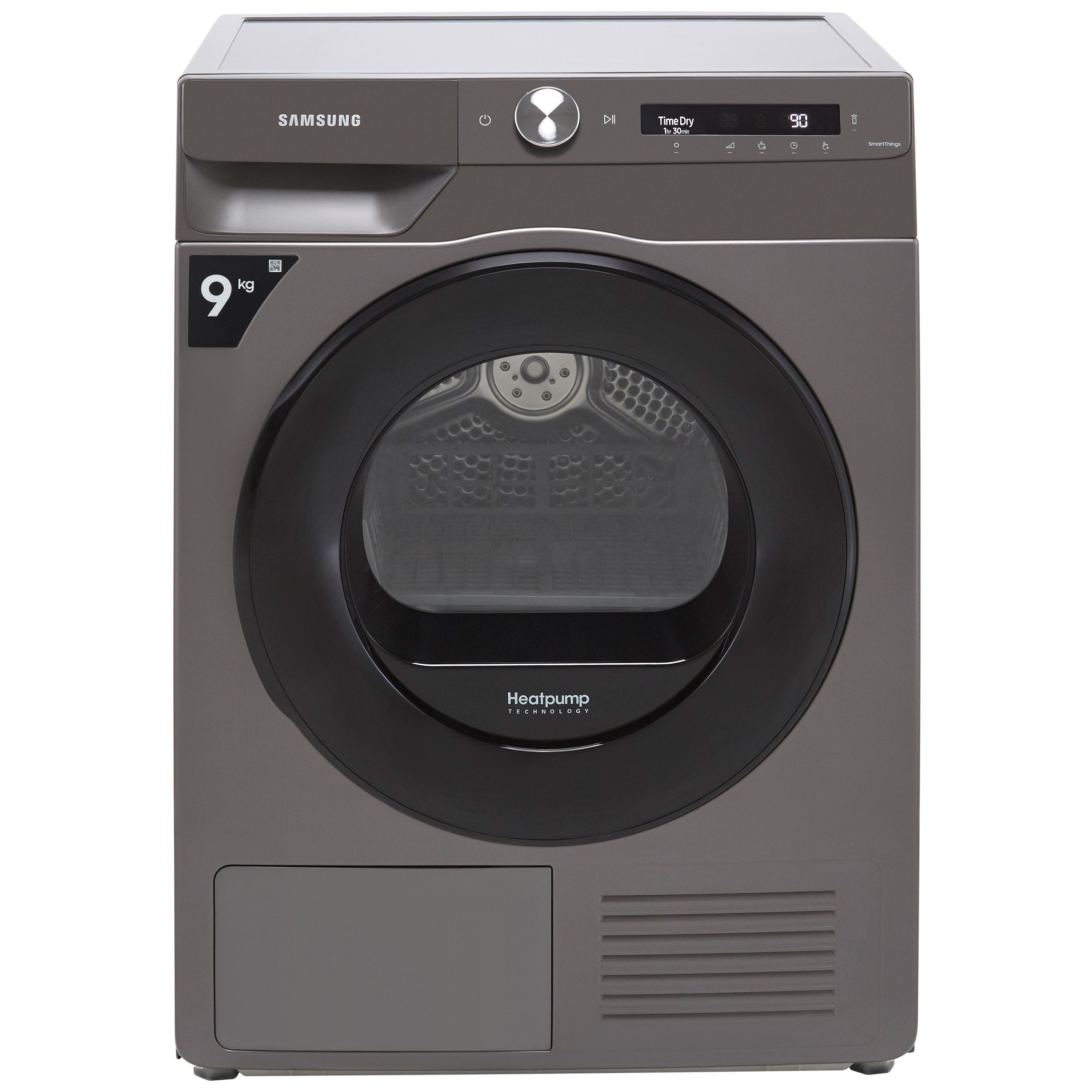 Samsung V90T5240AN_GH 9kg Freestanding Heat pump Tumble dryer - Graphite