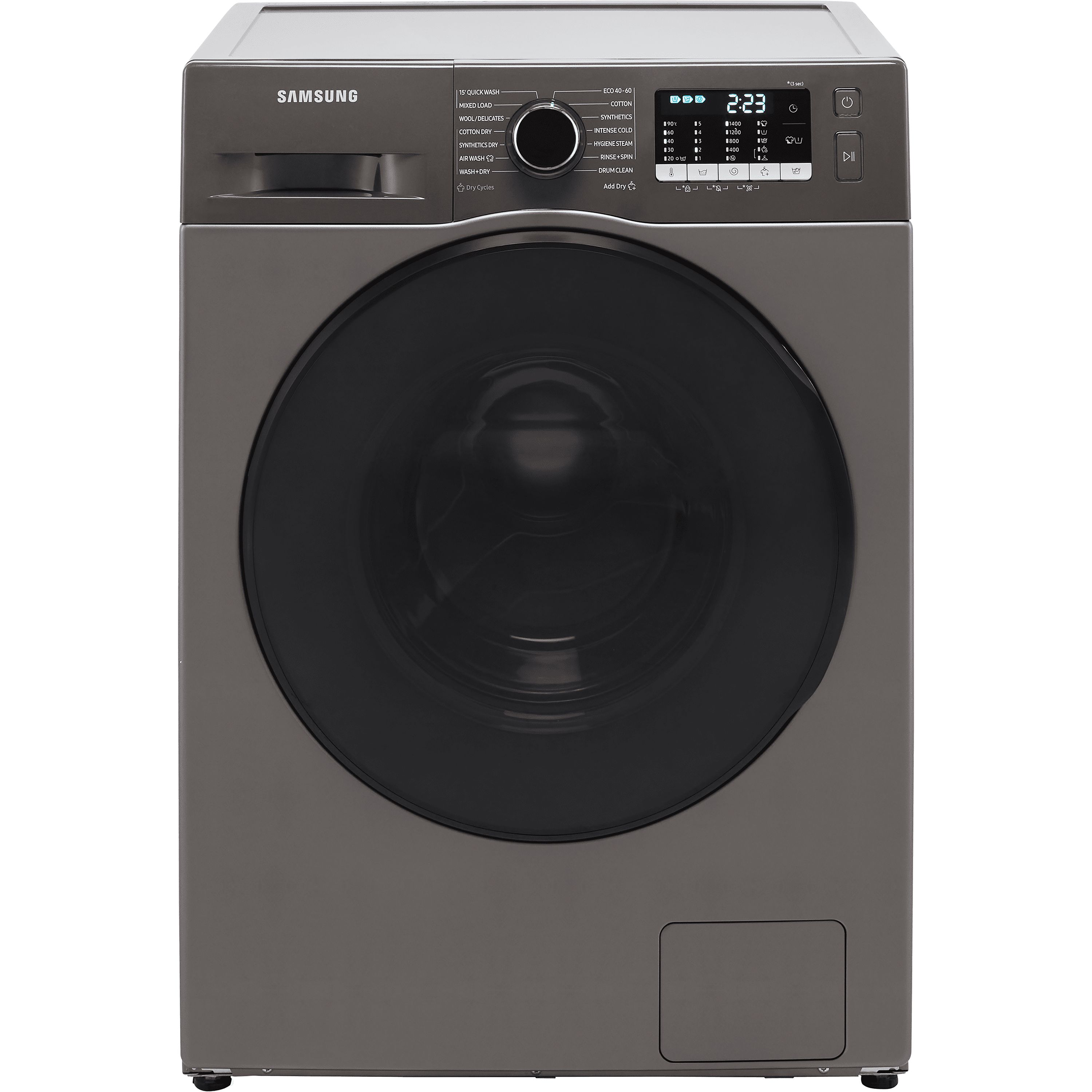 Samsung WD80TA046BX 8kg/5kg Freestanding Condenser Washer dryer - Graphite