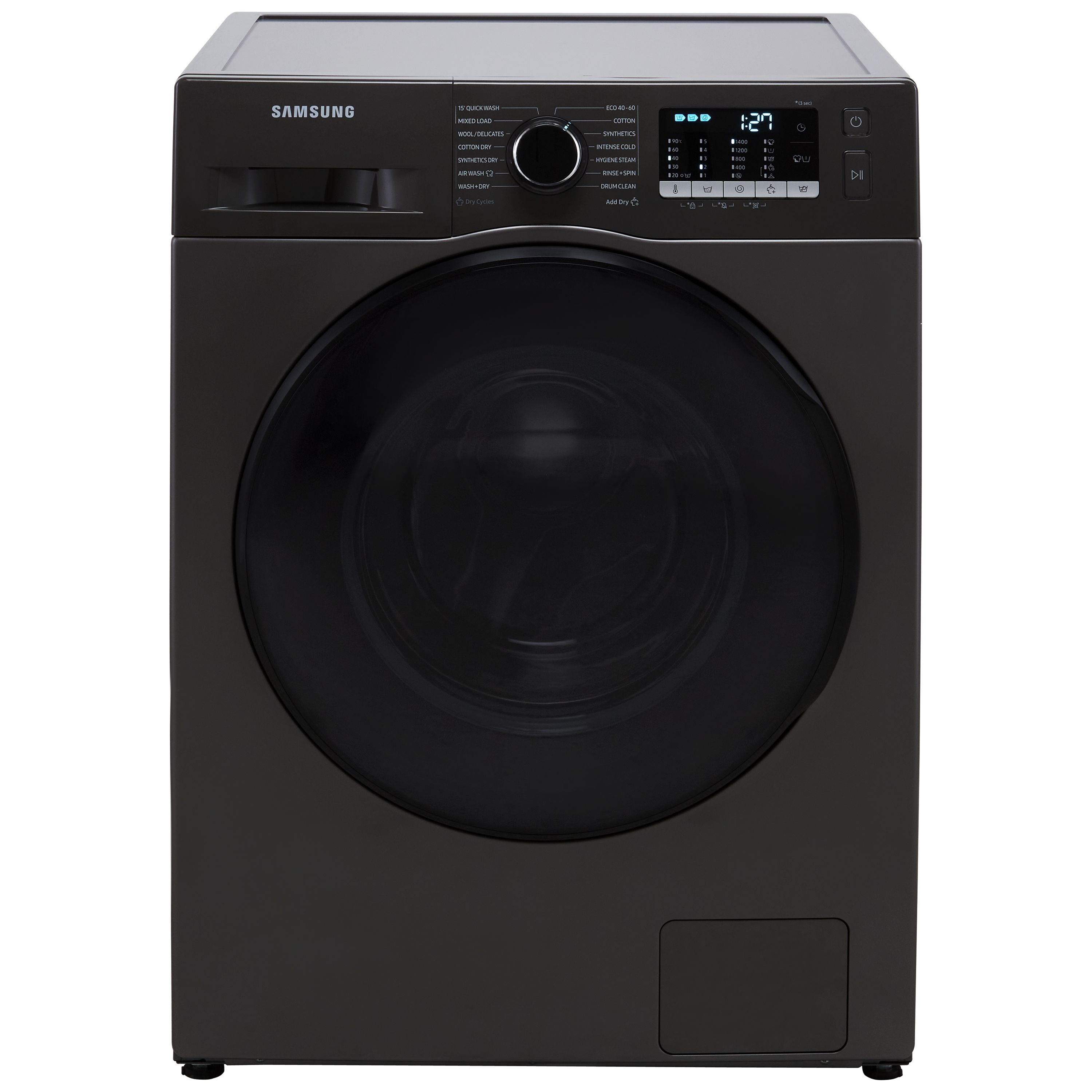 Samsung WD90TA046BX 9kg/6kg Freestanding Condenser Washer dryer - Graphite