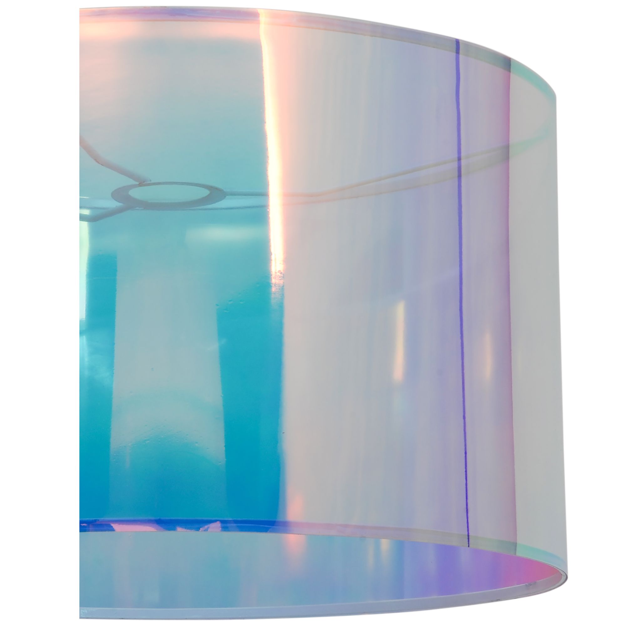 Sancia Iridescent Cylinder Light shade (D)40cm