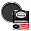 Sandtex 10 year Black High gloss Exterior Metal & wood paint, 2.5L