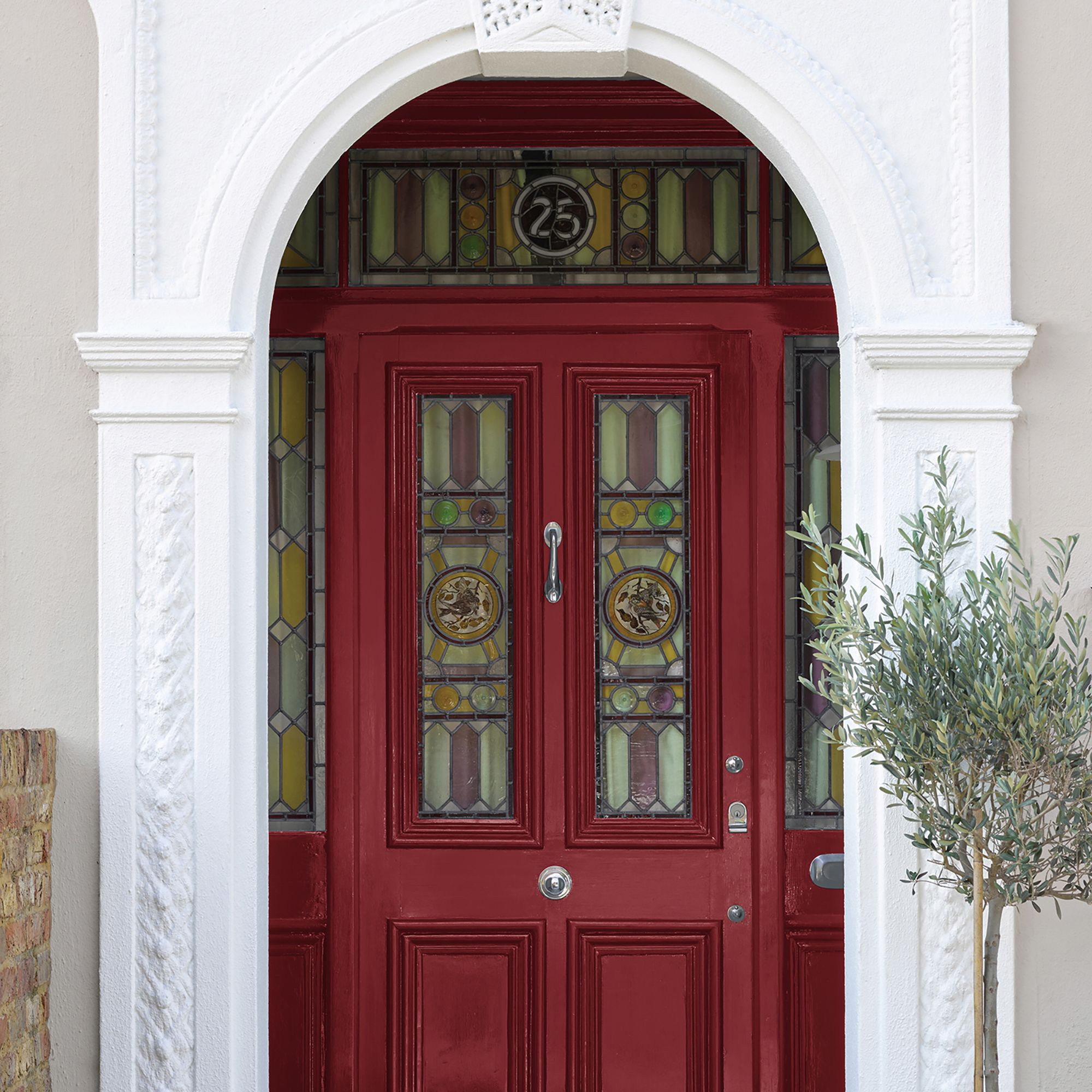 Sandtex 10 Year Classic Burgundy Gloss Metal, plastic & wood Multi-surface paint, 750ml