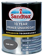 Sandtex Dark grey Metal & wood Undercoat, 750ml