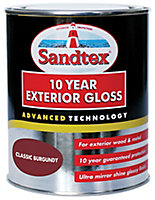 Sandtex Red Gloss Exterior Metal & wood paint, 750ml
