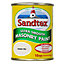 Sandtex Ultra smooth Chalk hill brown Masonry paint, 150ml Tester pot