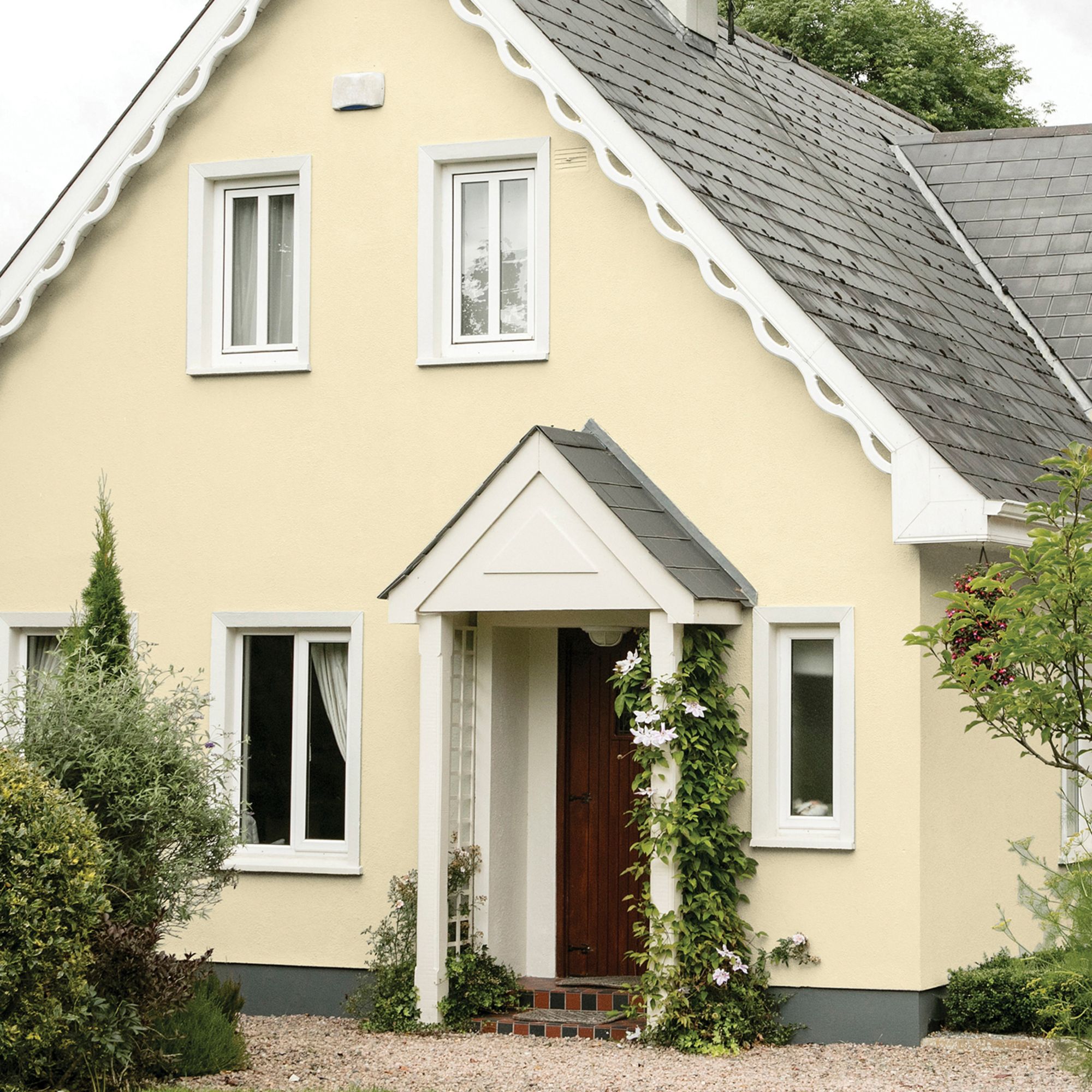 Sandtex Ultra smooth Cornish cream Masonry paint, 5L